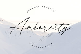 Ambercity: A Timeless Script Font for Web and Print