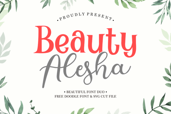 Beauty Alesha: A Font That Elevates Editorial Design