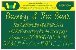 Beauty and the Best: A Modern Script Font for Digital Branding