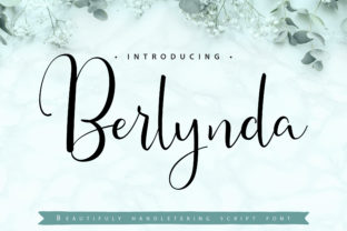 Berlynda: A Versatile Script Font for Editorial Design
