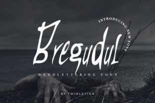 Bregudul: A Spooky Script Font for Web Design