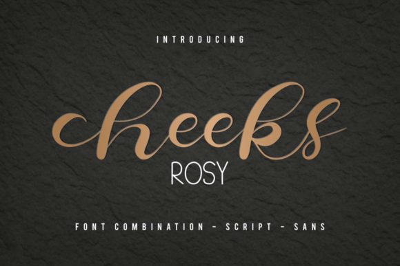 Cheeks Rosy: A Script Font for Impactful Digital Design