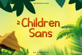 Children Sans: A Handwritten Font for Modern Web Design
