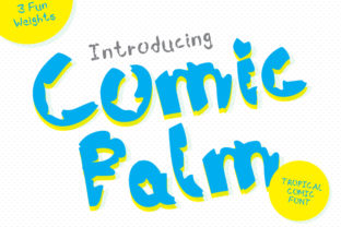 Comic Palm: A Tropical Script Font for Handmade Creations