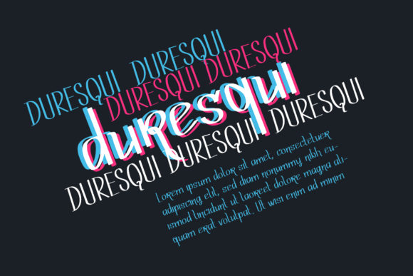 Duresqui: A Sweet, Friendly Handwritten Font for Makers