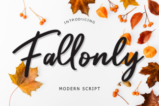 Fallonly: A Playful Script Font for Modern Campaigns