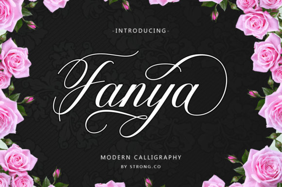 Fanya: A Modern Calligraphy Font for Editorial Elegance