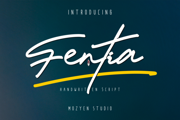 Fentia: A Script Font That Elevates Your Brand