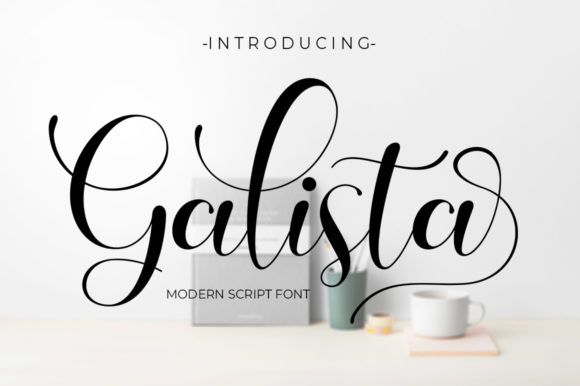 Galista: A Script Font with Classic Flair