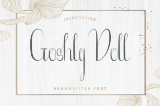 Goshty Doll: A Font That Elevates Branding with Warmth and Style