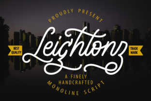 Leightonz: A Handwritten Font That Elevates Web Design