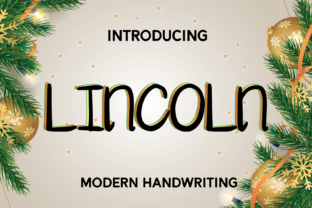 Lincoln Script Font for Web Design