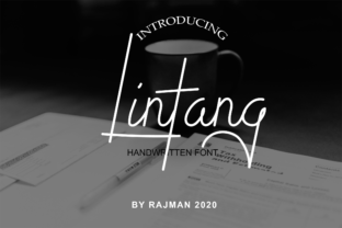 Lintang: The Script Font That Elevates Your Campaign Design