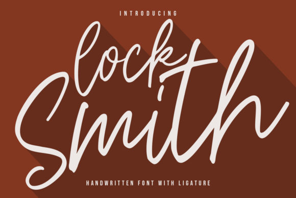 Locksmith: A Handwritten Font for Warm and Approachable Editorial Design