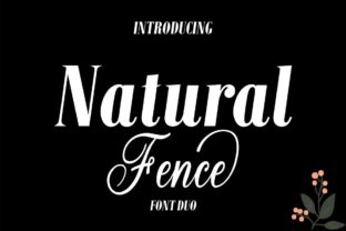 Natural Fence: A Versatile Script Font for Digital Design