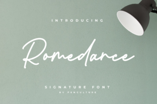 Romedance: A Script Font That Elevates Campaign Creativity