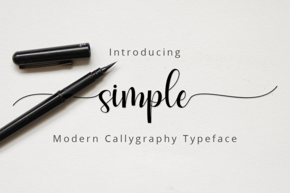 Simple: A Timeless Script Font for Digital Design
