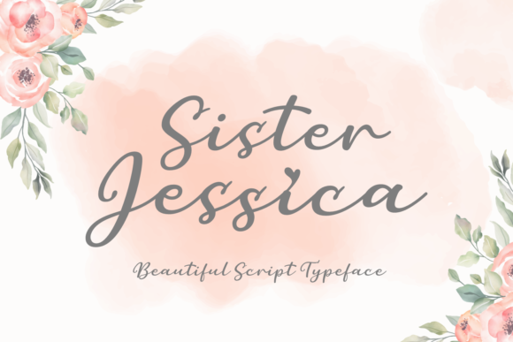 Sister Jessica: A Thoughtful Script Font for Real Branding Work