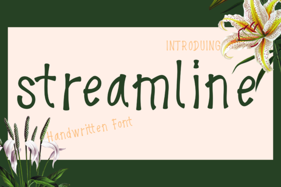 Streamline: A Font That Adds Personality to Your Web Design