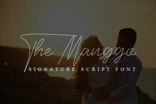 The Manggo: A Script Font for Crafters and Product Creators