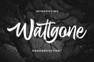 Wattgone: A Font That Adds Soul to Every Craft Project