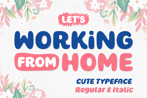 Working from Home: A Font for Modern Editorial Design